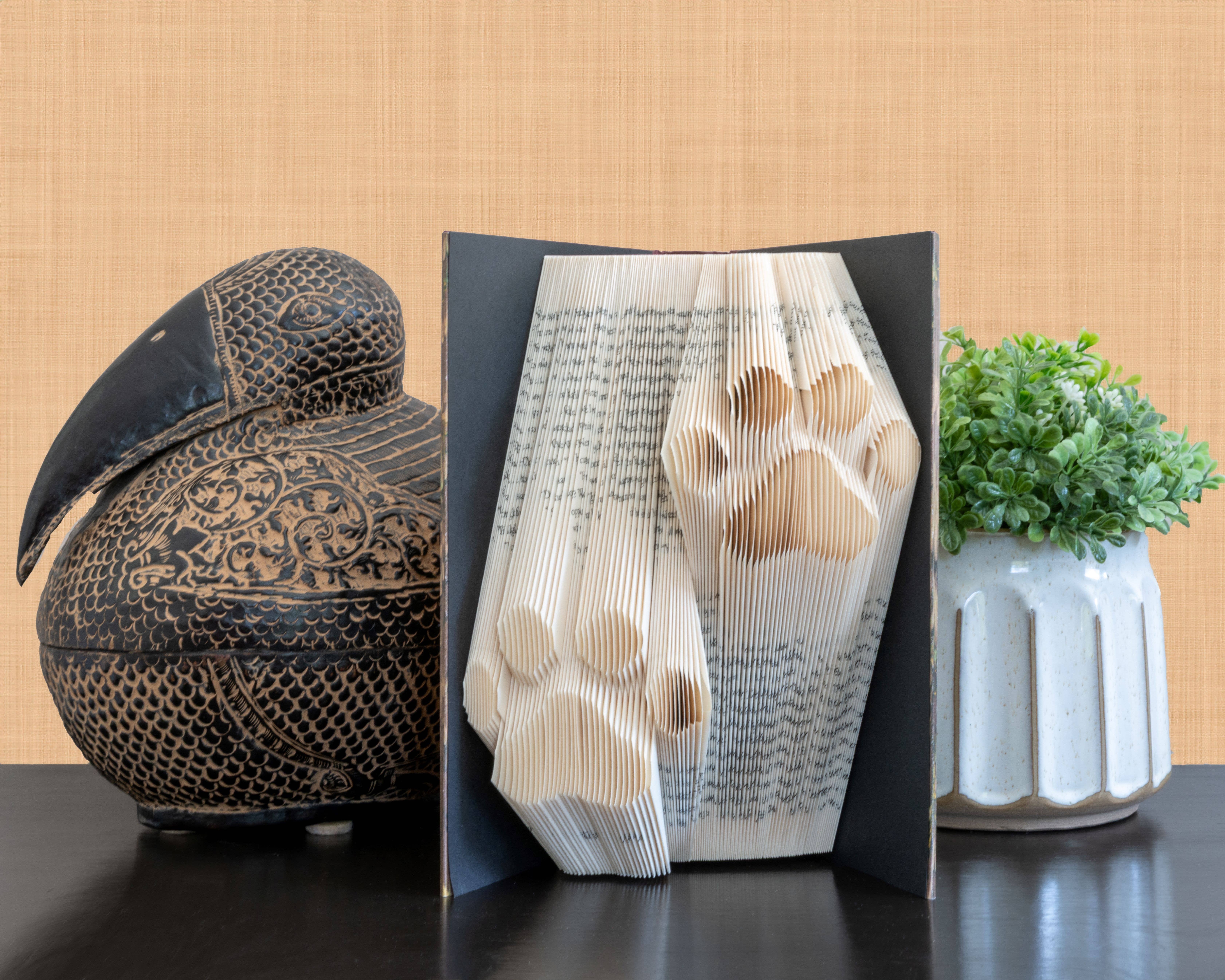 Sculpted Books - Wholesale Sculpture - 2-Paws sculpture (completed)1