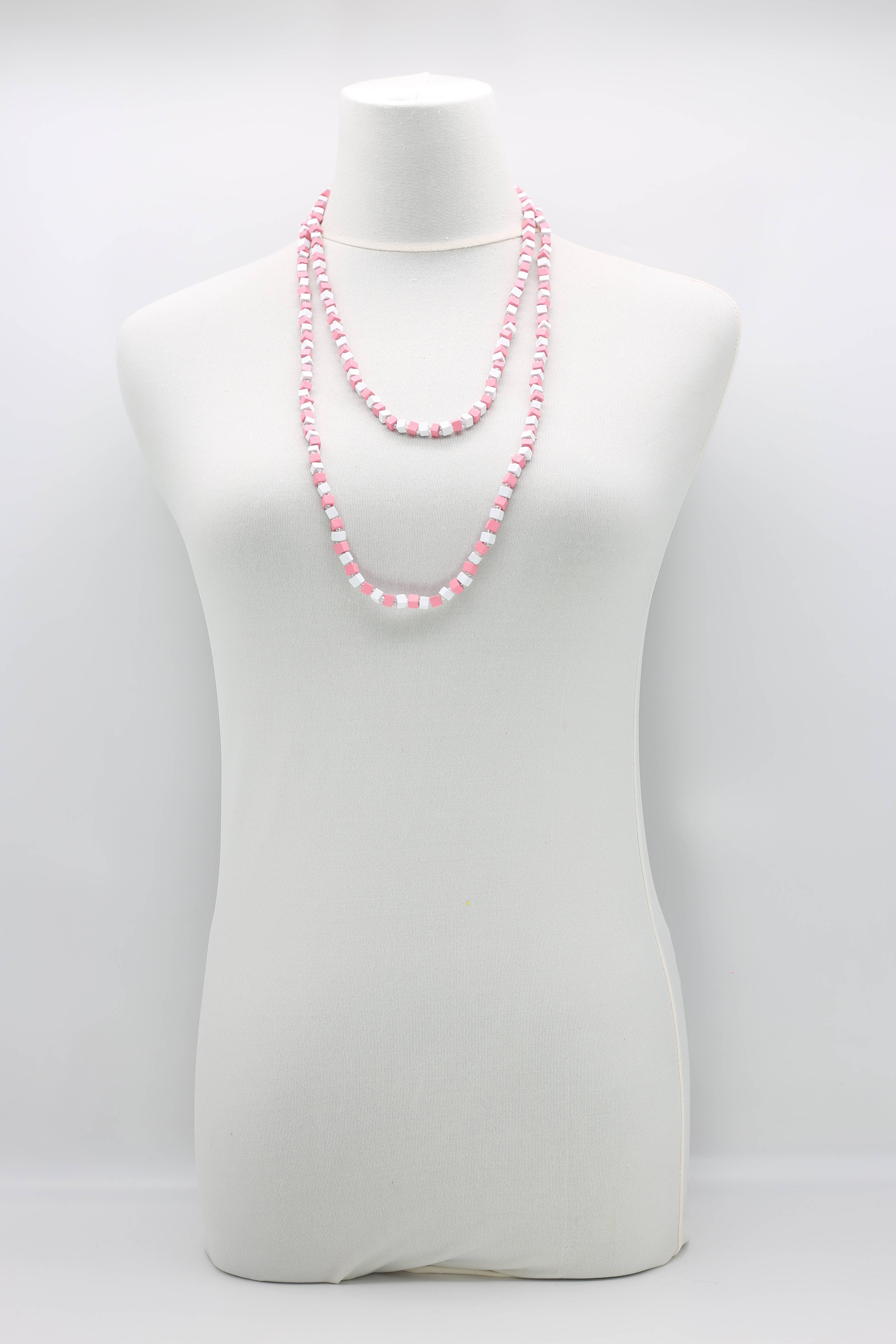 Jianhui London – Engroshandel Perlehalskæde – Den næste Pashmina halskæde Træperler - Mosaic Art100