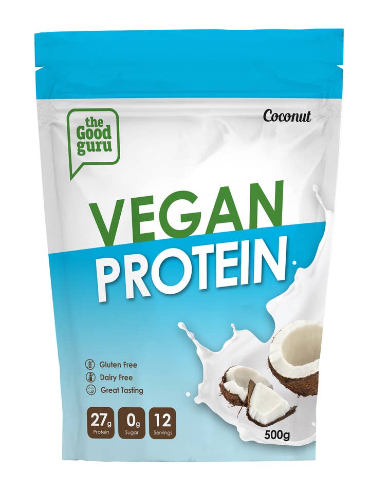 Vegan proteinpulver med kokos för wholesale av The Good Guru
