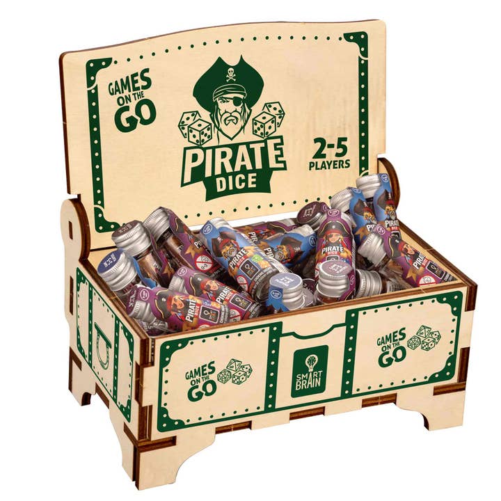 Heebie Jeebies - Wholesale Dice - Pirate And Dragon Dice Display Chest4