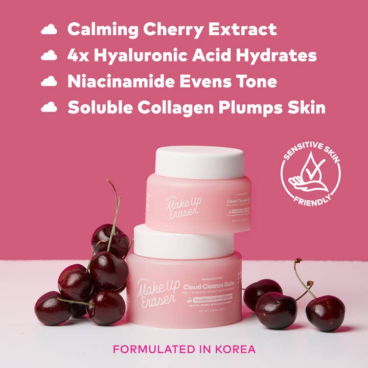 MakeUp Eraser – Großhandel Gesichtsreinigung – Cloud Cleanse Cherry Melting Balm | Make-up entfernen, Haut pflegen™