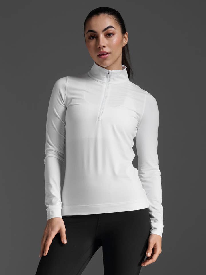 Flex demi-zip manches longues n°4 pour la vente par 2XU Canada