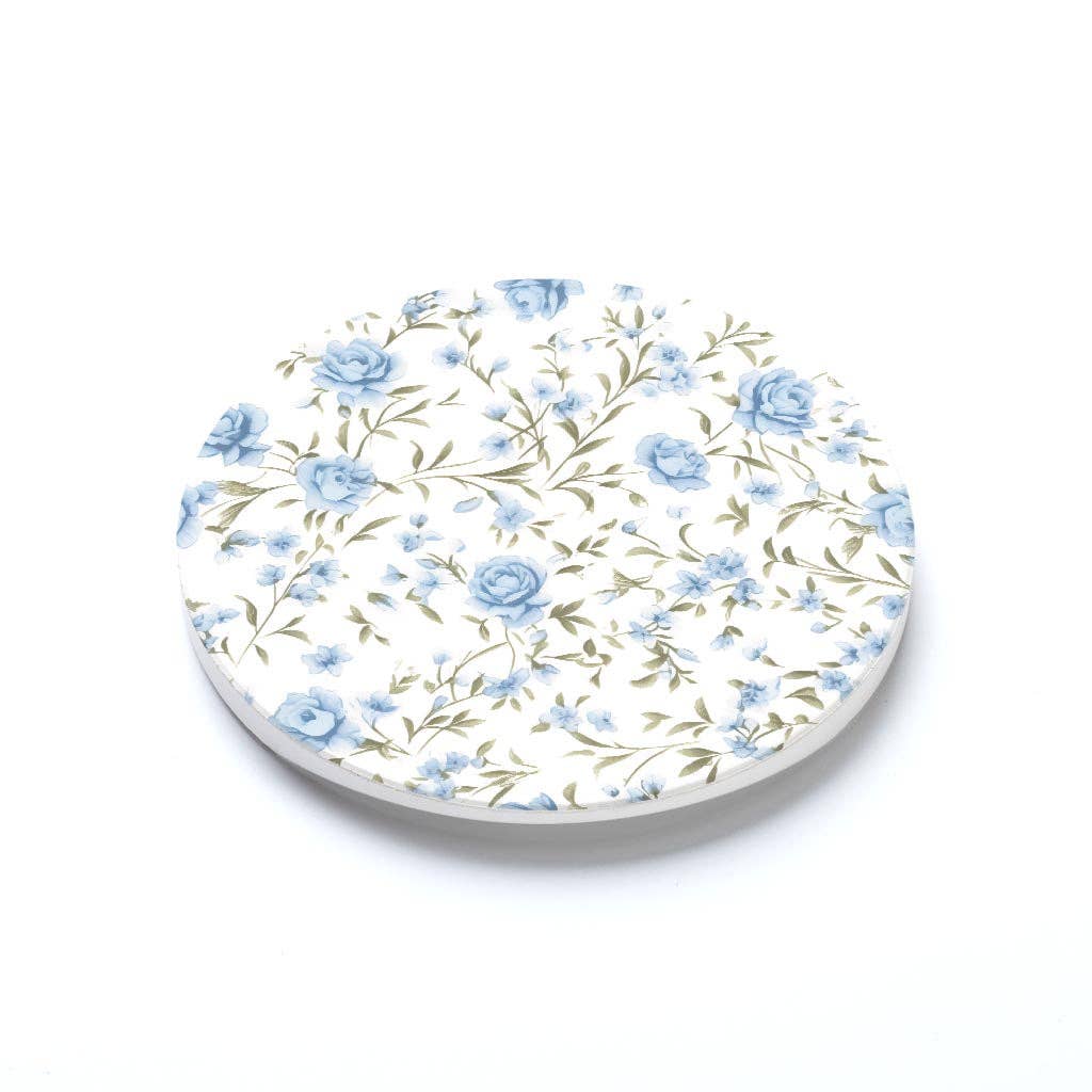 Clairmont & Co - Wholesale Car Coaster - Women's - Floral Pattern, Car Coaster, Chinoiserie, Stocking Stuffer1