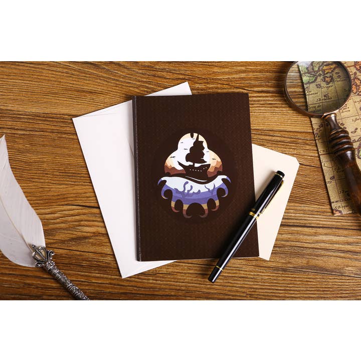 Pirate Ship Pop Up Card for wholesale by Liif Pop Up Card