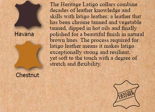 Ancol Pet Products Ltd – trela - Cão por atacado – Latigo Couro Chumbo 100cm x 1.9cm3