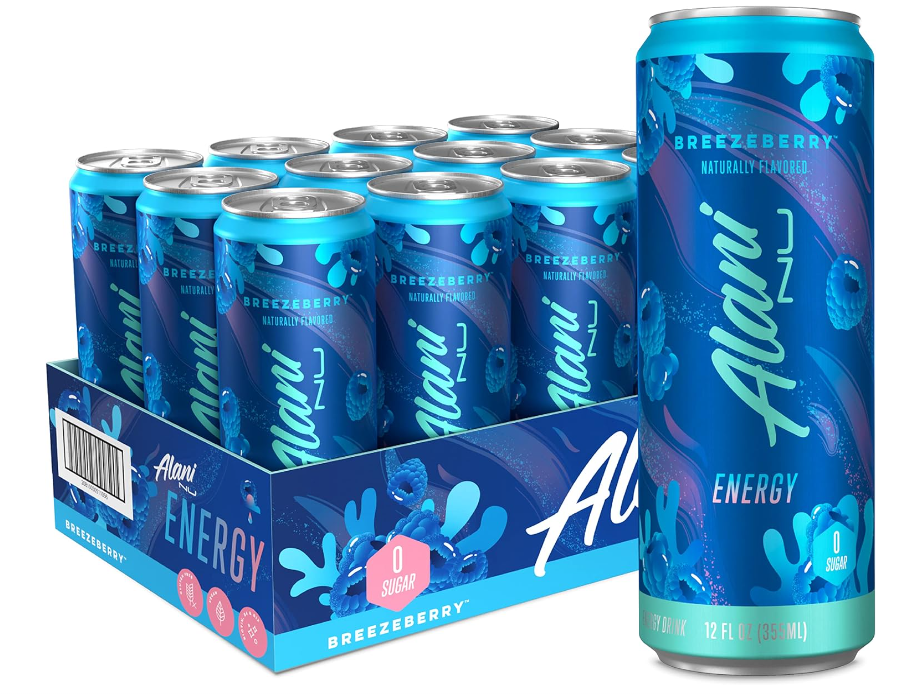 L&F Universal Goods - Vendita all'ingrosso Bevande isotoniche/energetiche - Alani Nu Breezeberry Bevanda Energetica 355 ml0