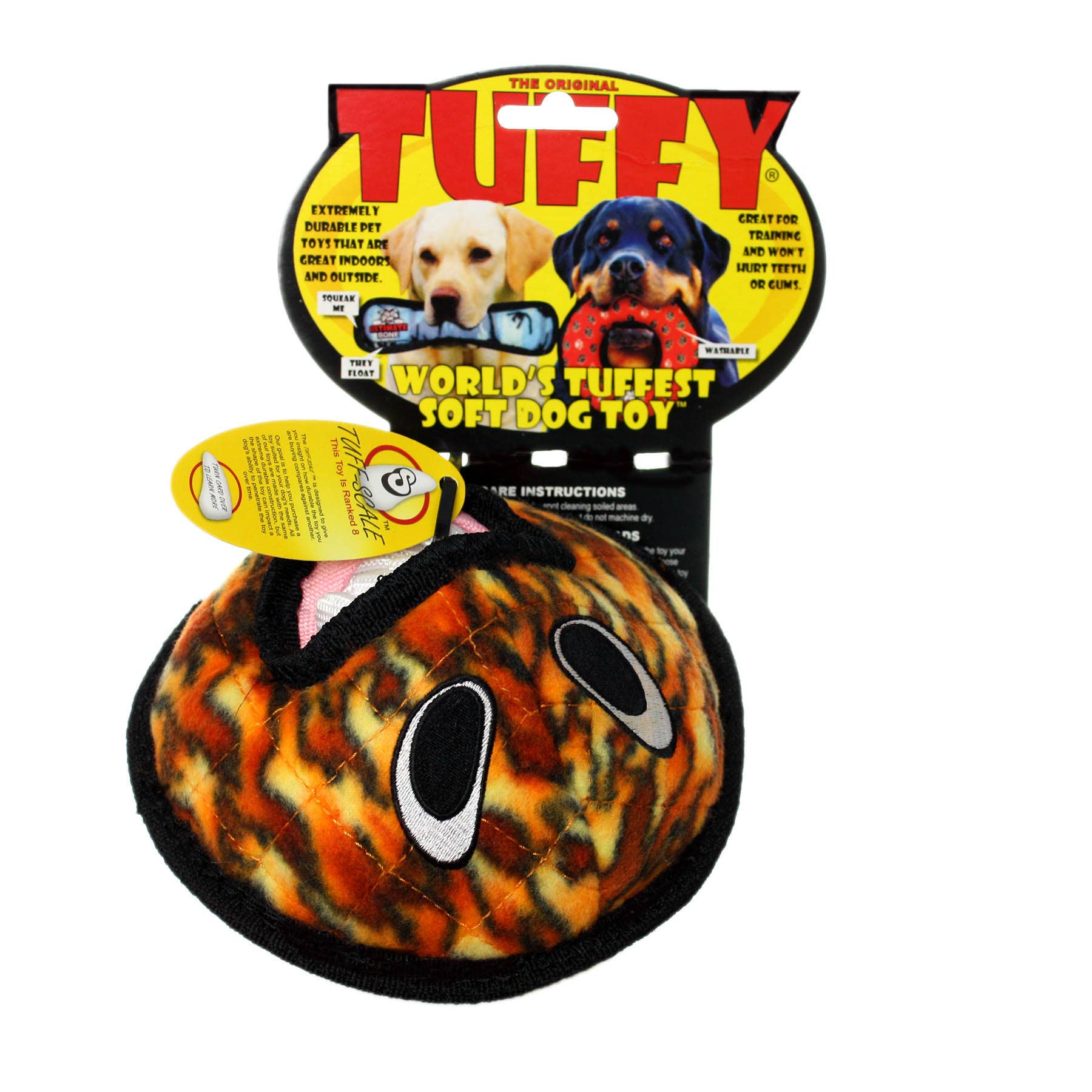 Tuffy Dog Toys - VIP Products - Vendita all'ingrosso Giocattoli sonori per animali - Cani - Tuffy Alien Ball, giocattolo per cani antincendio, durevole, resistente e che emette suoni6