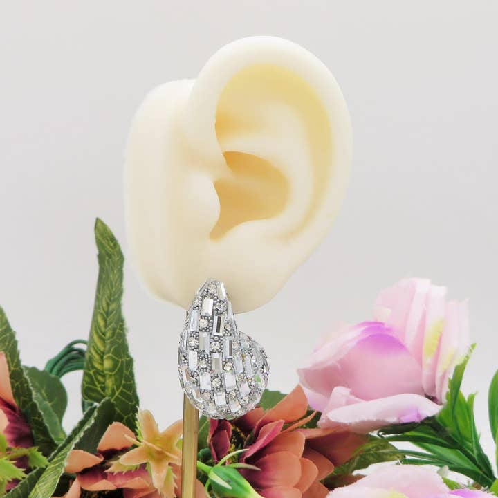 Daemon srls - Wholesale Dangle Earrings - DROP HOLIDAY ~ Orecchini goccia con pietre, glitter e cristalli5