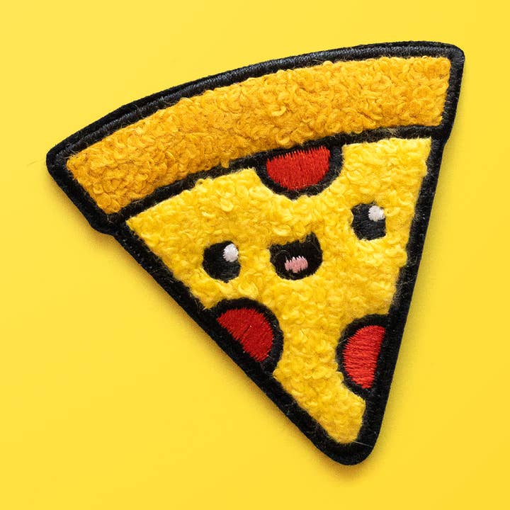 Remendo de pizza - ferro em remendos - remendos de chenille por atacado de Pals & Co.
