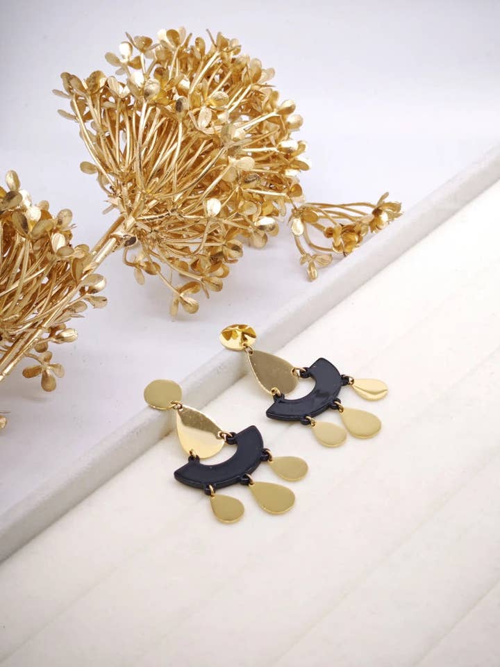 Earrings - A484 for wholesale by Bijoux Mystères