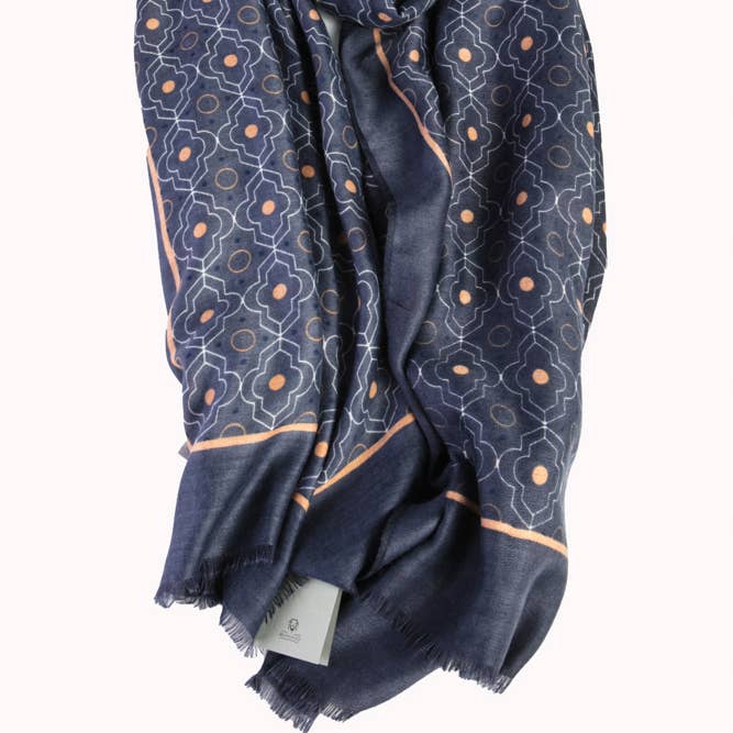Cairo Blue Unisex Scarf and other Purchase Wholesale française bottes en caoutchouc. Free Returns & Net 60 Terms on Faire trending on Faire.