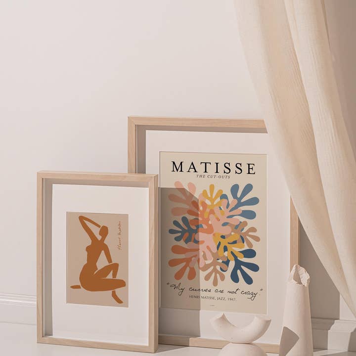 Paper Provision - Wholesale Art Print - Matisse Terra-Cotta Nude Art Print2