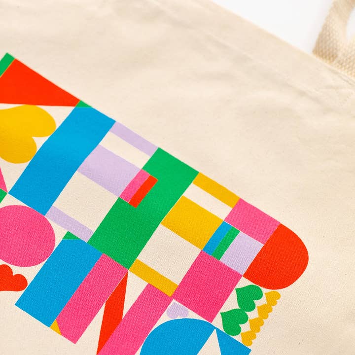 Lisa Congdon Art & Illustration - Wholesale Tote Bag - Unisex - Keep Going Canvas Tote2