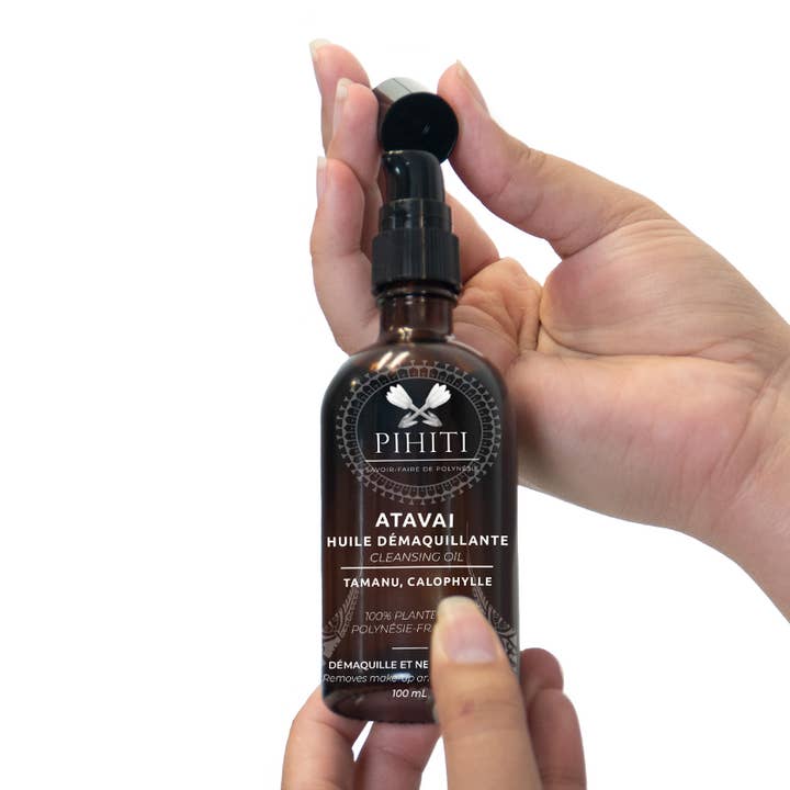 ATAVAI rengörings- och makeupborttagningsolja för wholesale av PIHITI : Savoir-Faire de Polynésie