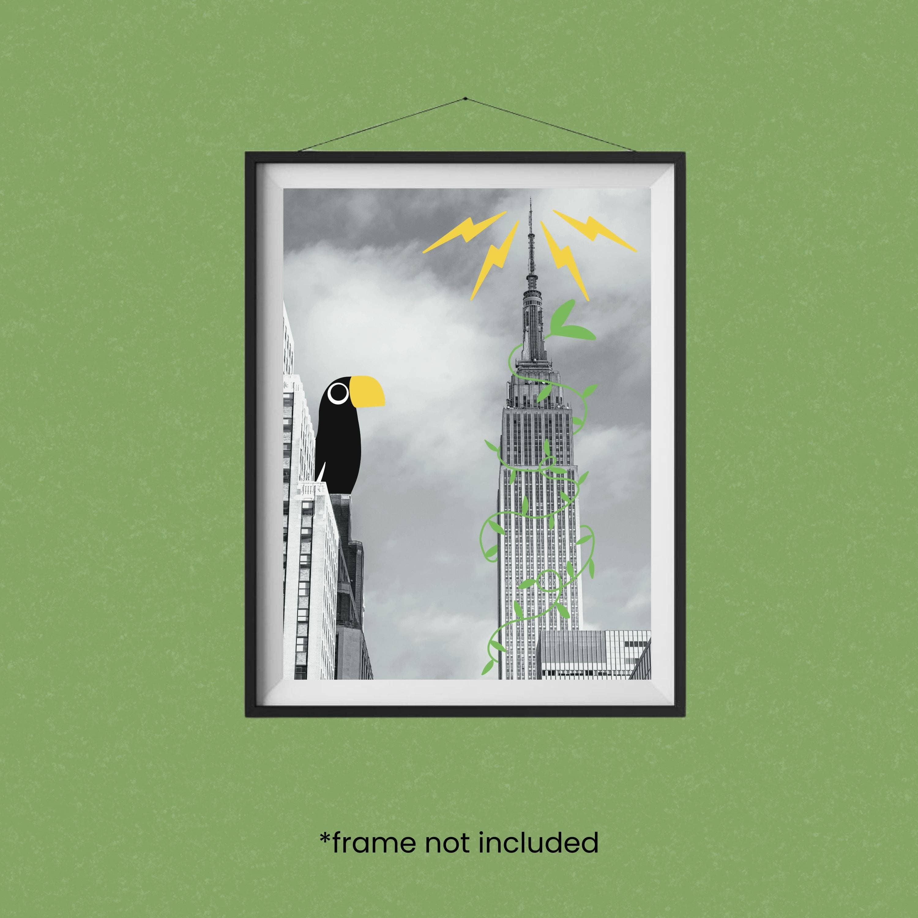 Feira Pop - Wholesale Art Print - Art Print Tropical Empire New York City2