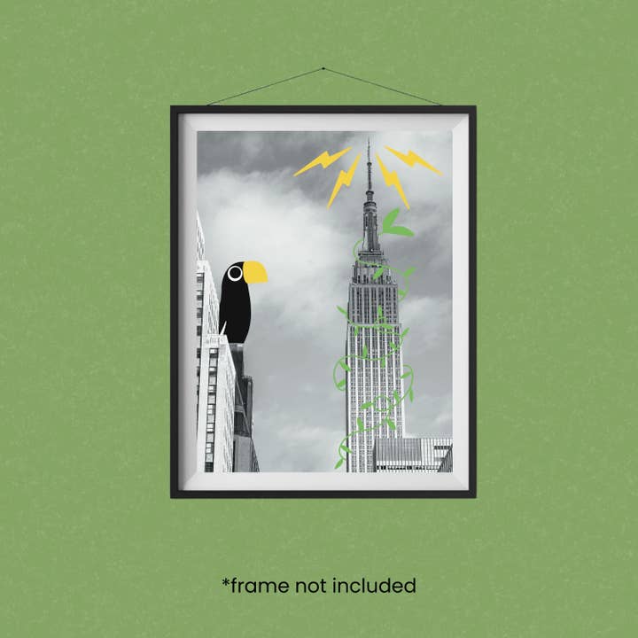 Feira Pop - Wholesale Art Print - Art Print Tropical Empire New York City2