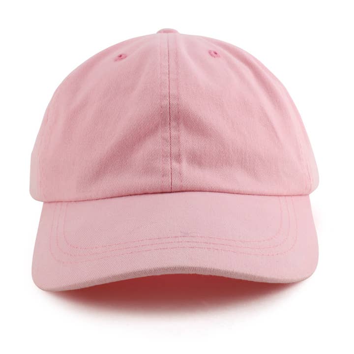 Trendy Apparel Shop - Wholesale Baseball Cap - Unisex - Oversize XXL Pigment Dyed Washed Cotton Baseball Cap13