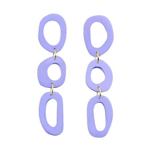 Polyxo Earring - Lilac for wholesale by Studio Eris