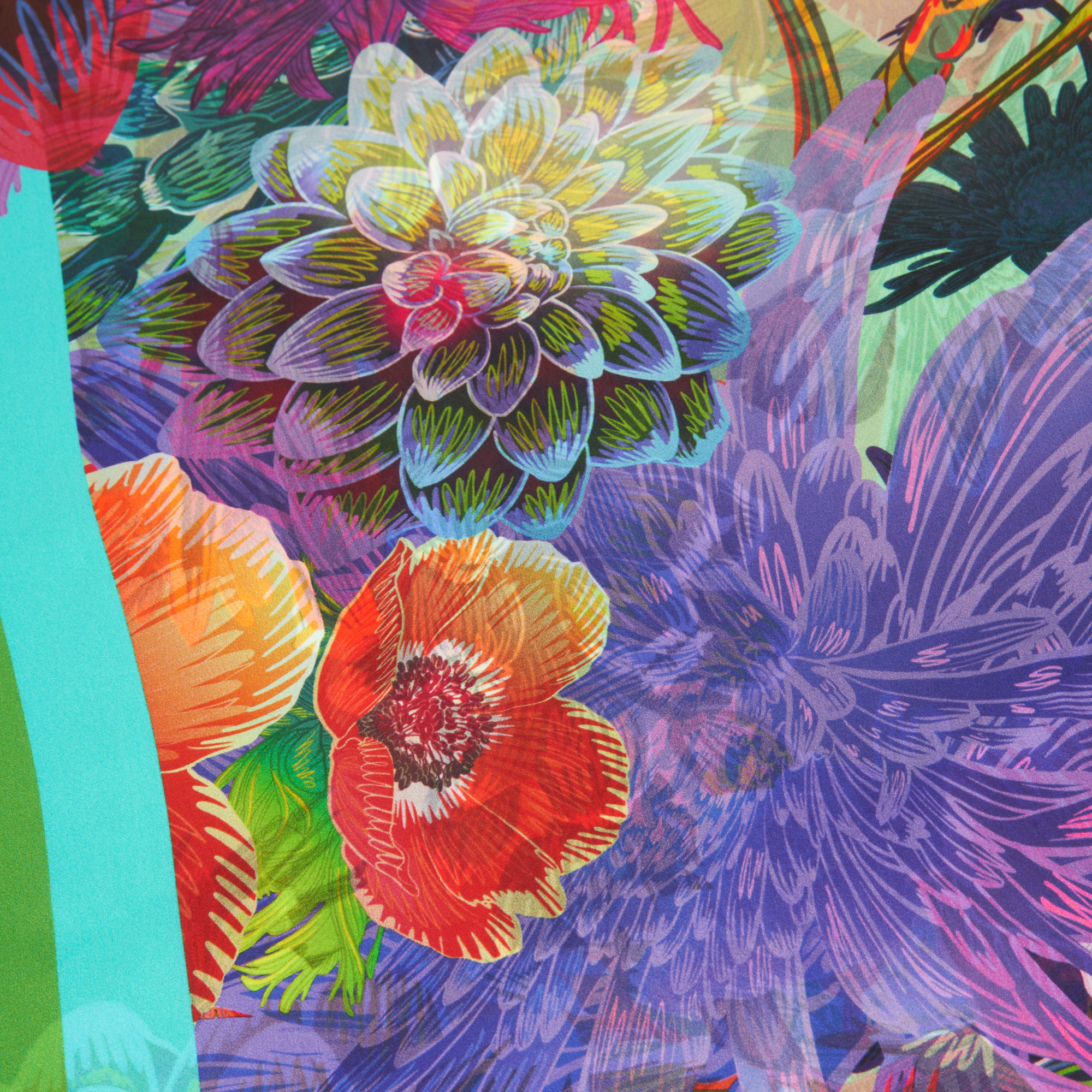 WRAPPR Gift Wrap - Wholesale Flat Wrap - Lilac | 50" Mulberry Silk Furoshiki Wrap6