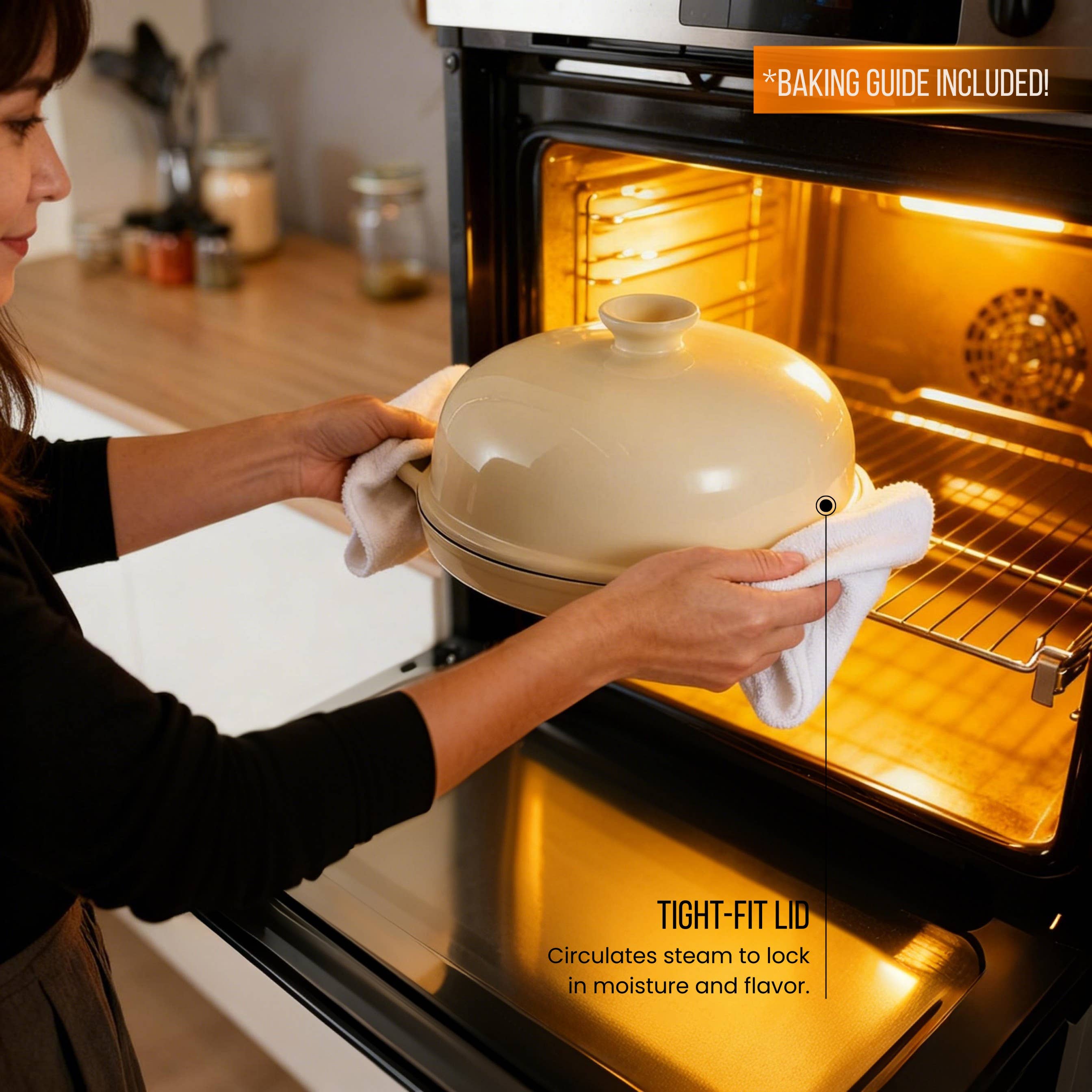 Kook - Wholesale Bread Pan - Kook Enameled Cast Iron Bread Oven9