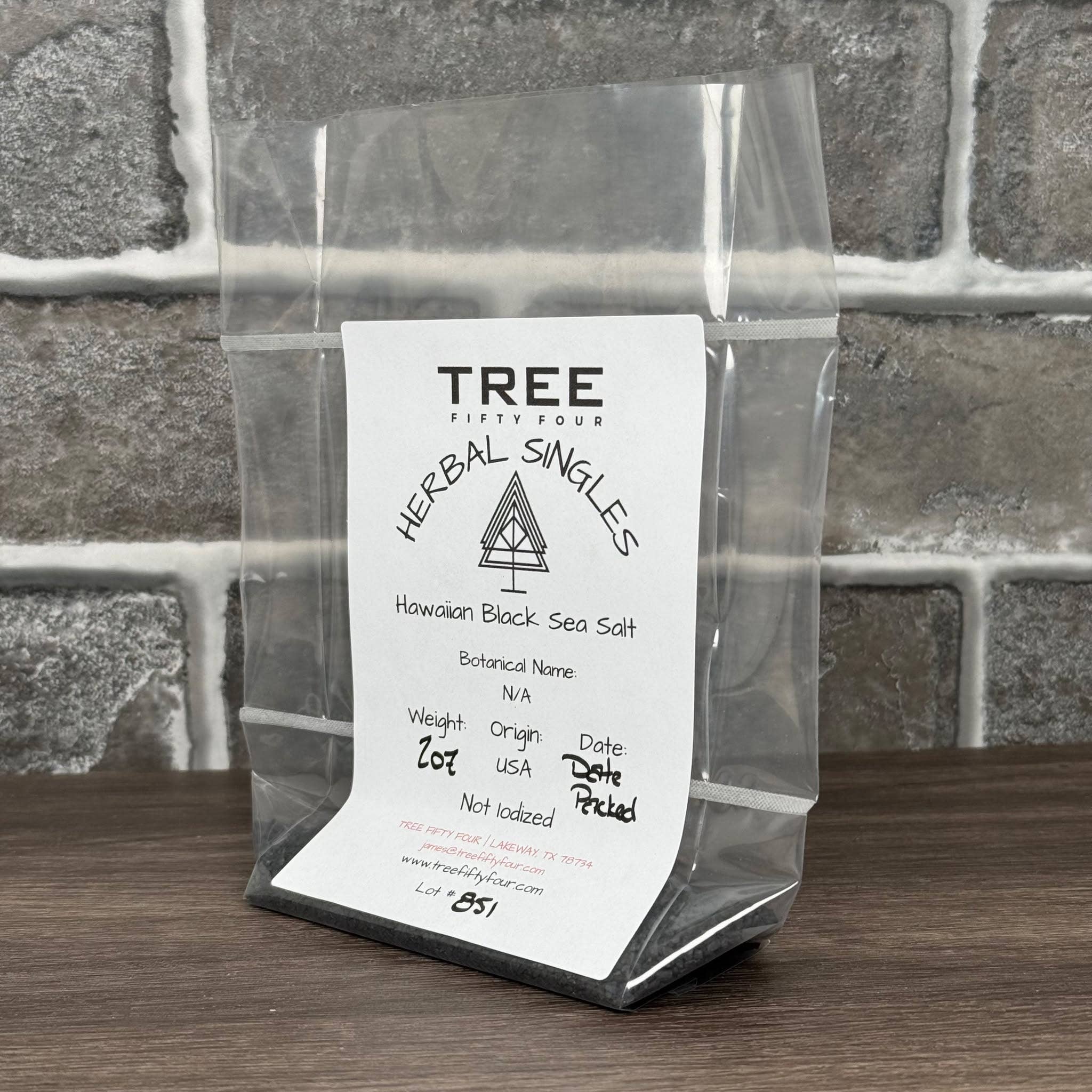 Tree Fifty Four – wholesale Salt – Svart havssalt från Hawaii | 2 oz (57 g) - 1 kg | Kryddor i storpack0