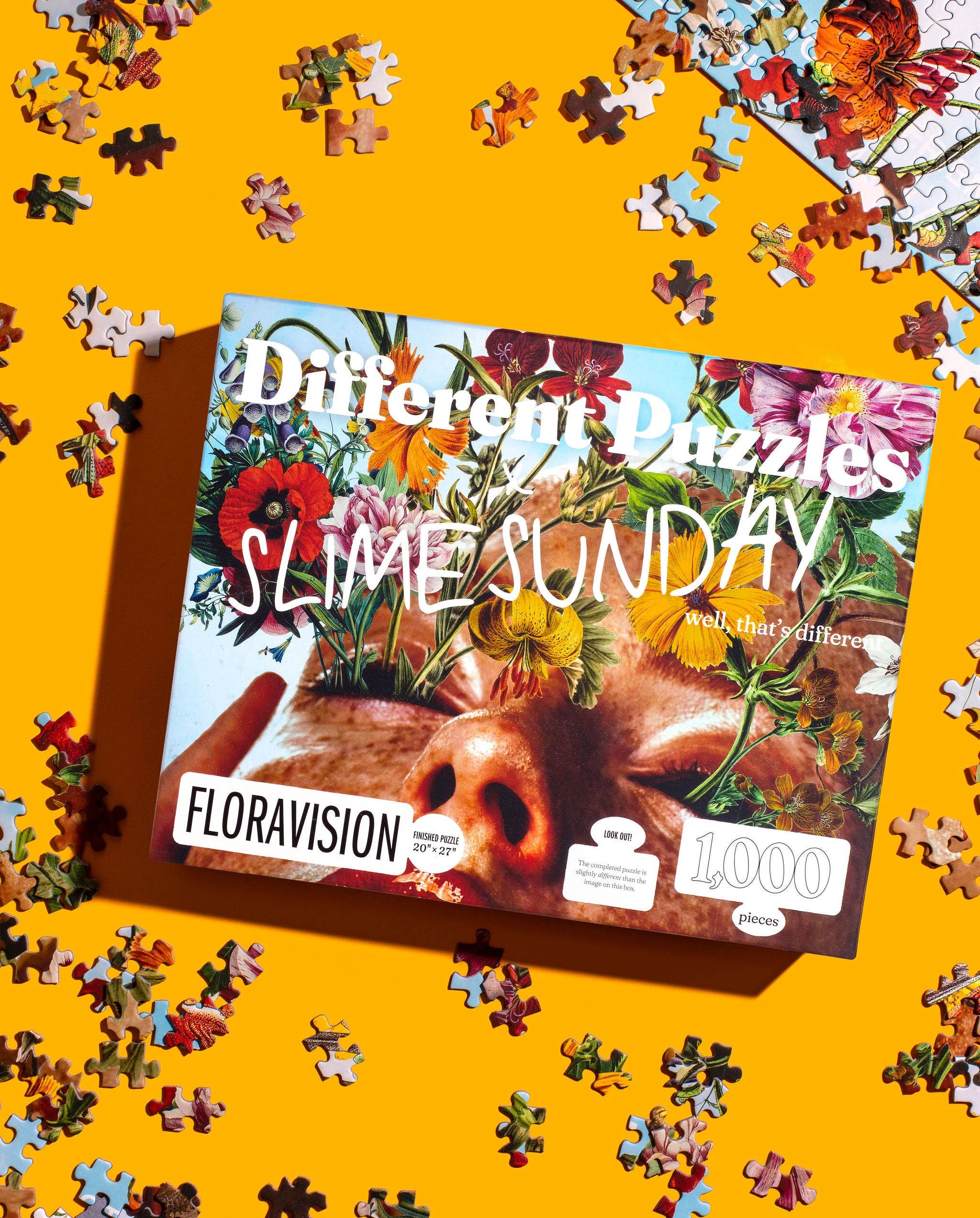 Different Puzzles – Puzzle - Adulto por atacado – Floravision — 1.000 peças0