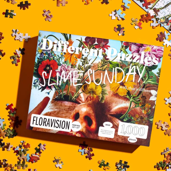 Different Puzzles - Wholesale Puzzle - Adult - Floravision – 1,000 pieces