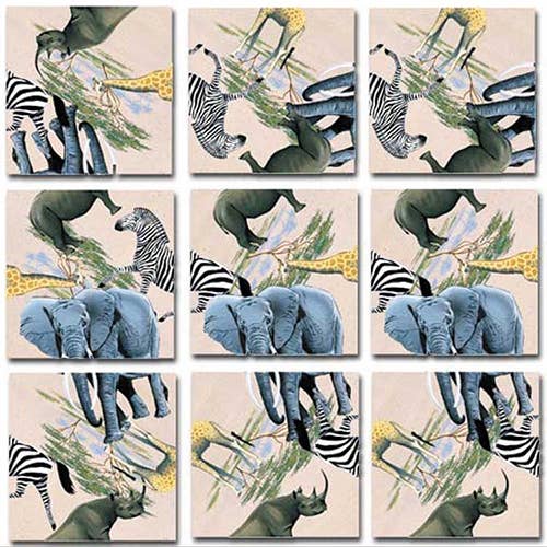 Serengeti Cuadrados Revueltos para venta al por mayor de Scramble Squares®