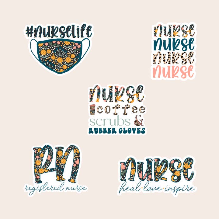 Sygepleje klistermærke Pack for engroshandel hos My LuElla