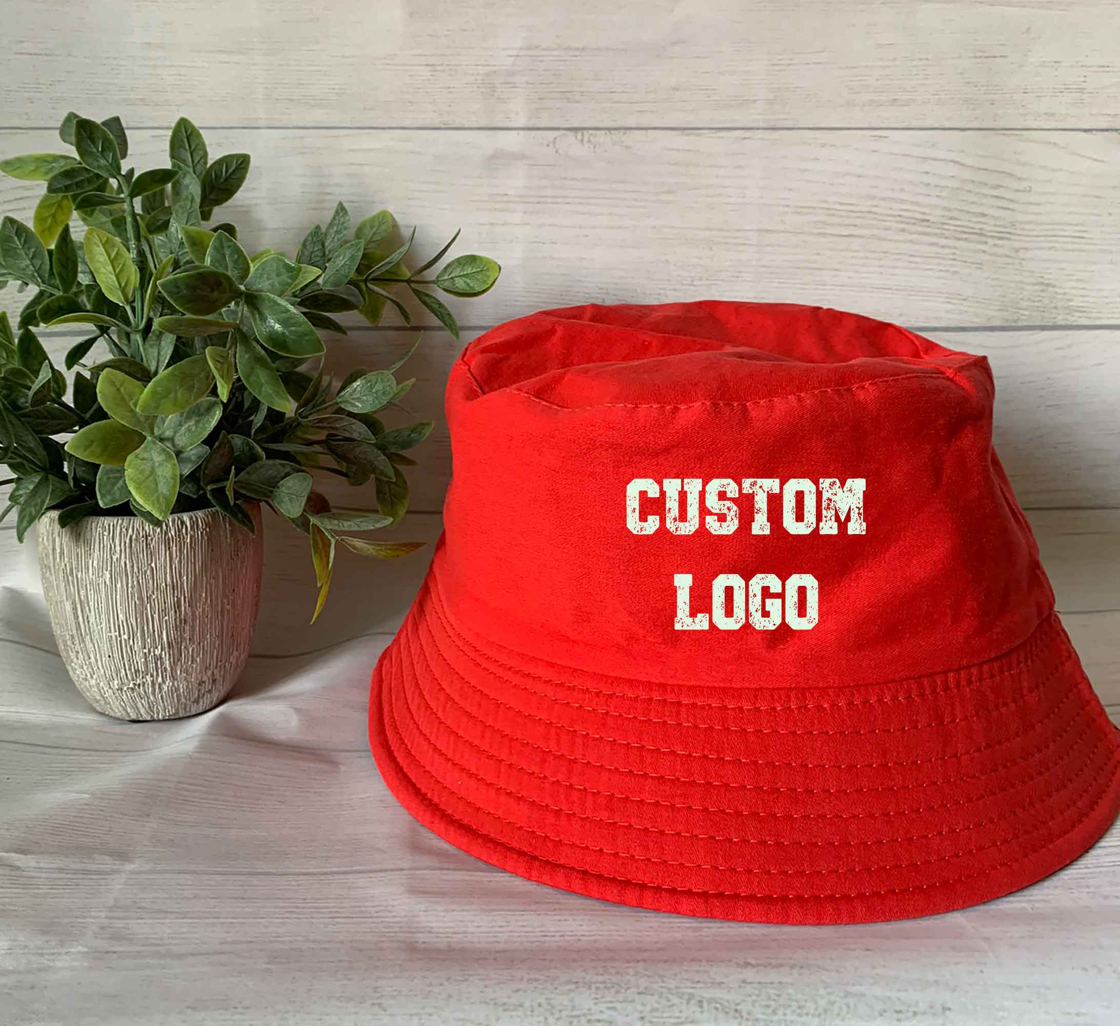 One Nine - Wholesale Bucket Hat - Women's - Custom Print Logo/Text Bucket Hat10
