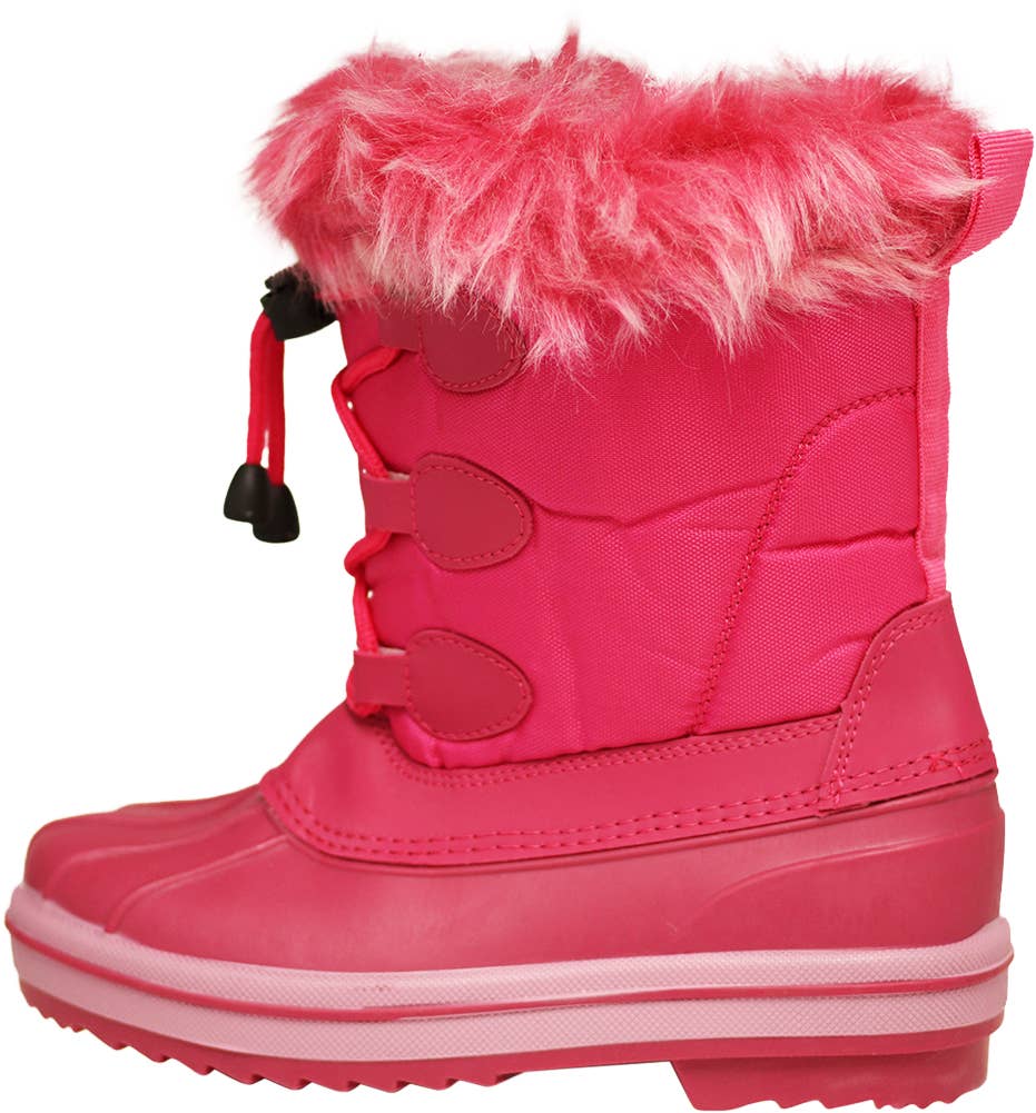 Eastern Off Price - Wholesale Boots - Kids - Norty Lightweight Fleece Lined Snow Boot for Little Big Girl1
