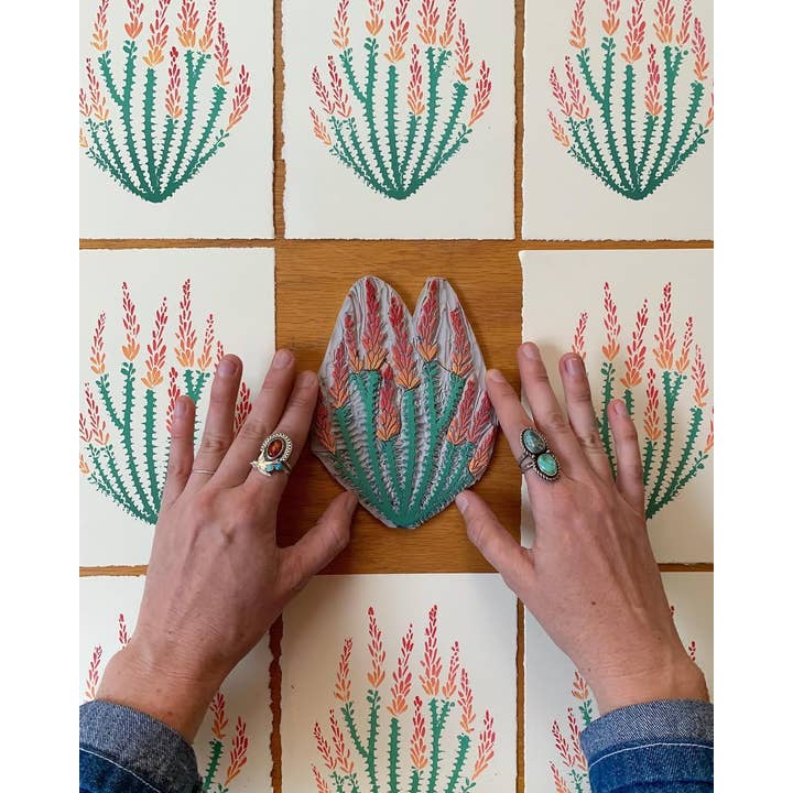 Lili Arnold - Wholesale Art Print - Fouquieria Splendens aka Desert Flame Ocotillo1