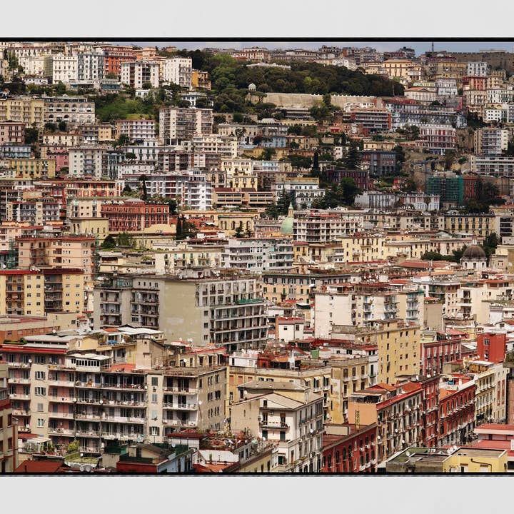 Italy Naples Skyline Photography Print for wholesale by Mo & Paul Photography