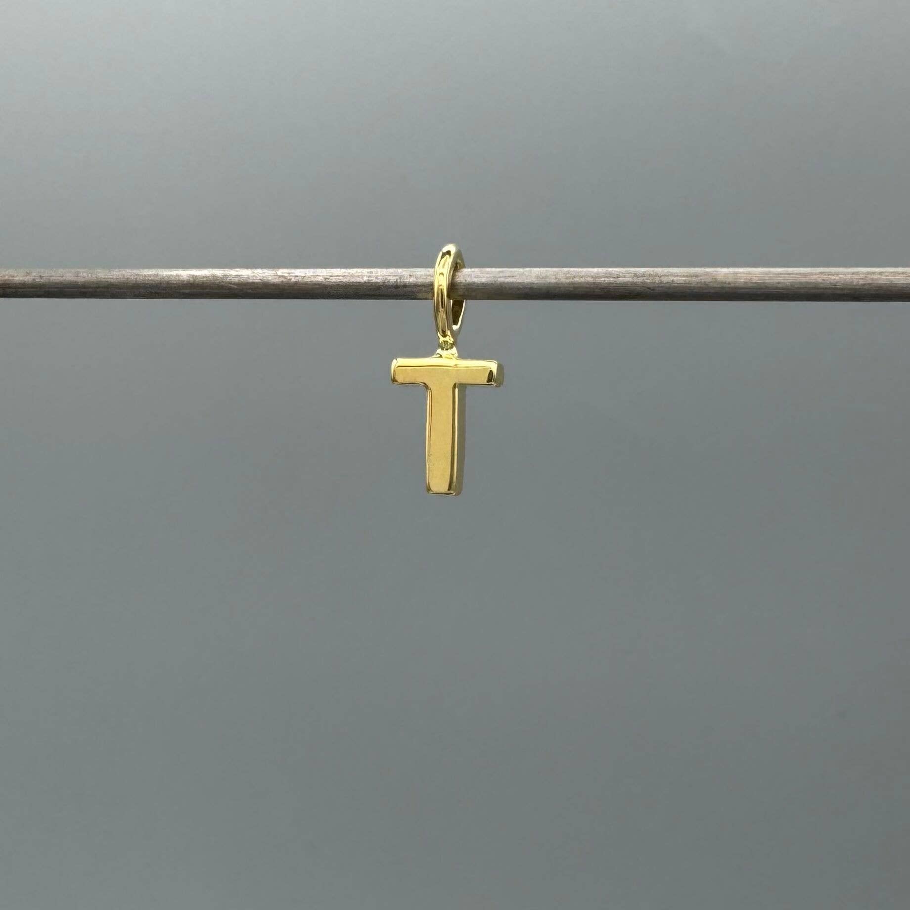 Something Silver - Wholesale Individual Charm/Pendant - Perfect Little Block Letter Initial Charm19