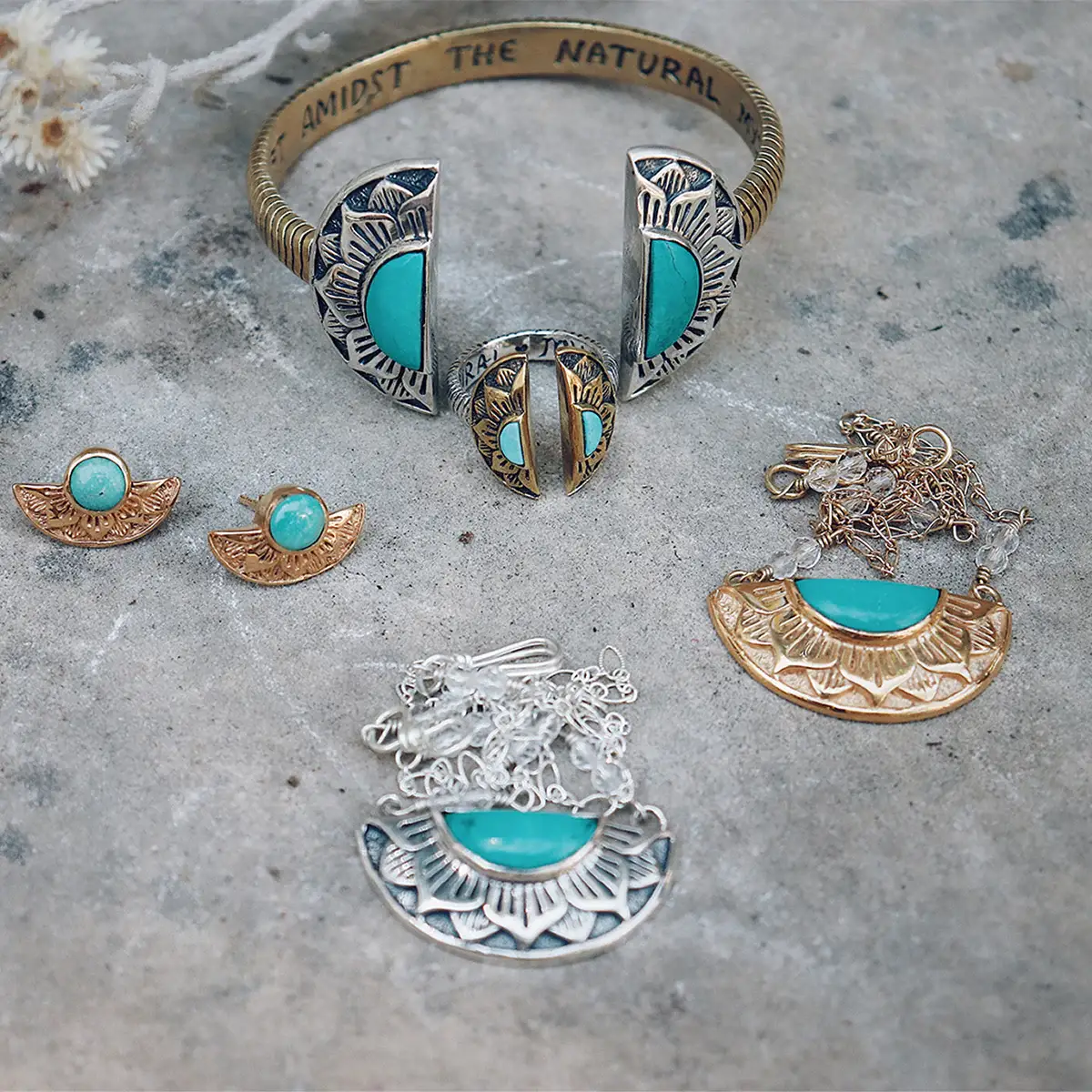 bahgsu jewels - Wholesale Cuff Bracelet - Natural Mystic Cuff9