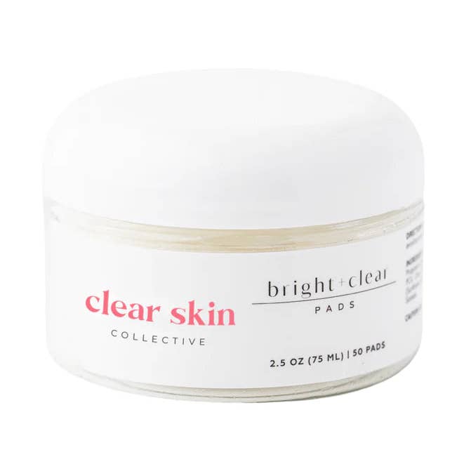 CLEAR SKIN COLLECTIVE BRIGHT + CLEAR PADS for wholesale by Clear Skin Collective
