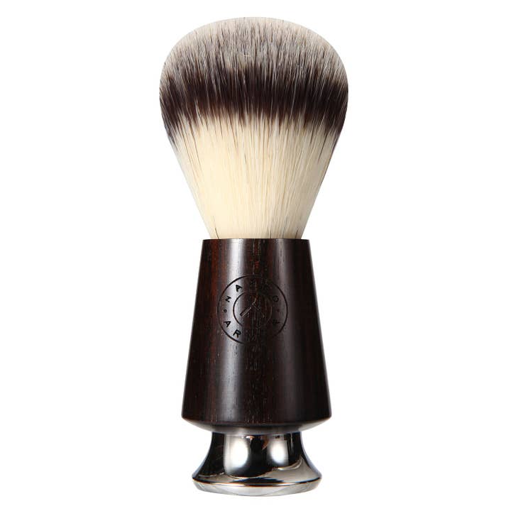 Ebony Wood Shaving Brush for wholesale by Naked Armor