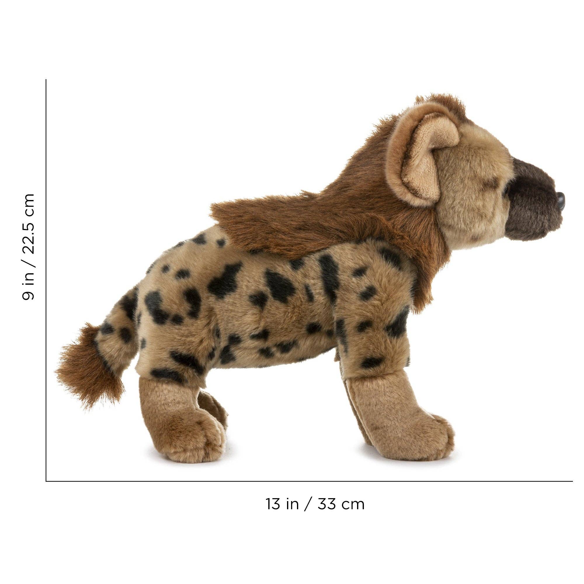 Wildlife Tree - Wholesale Stuffed/Plush Toy - Kids & Baby - 11" Hyena Stuffed Animal2
