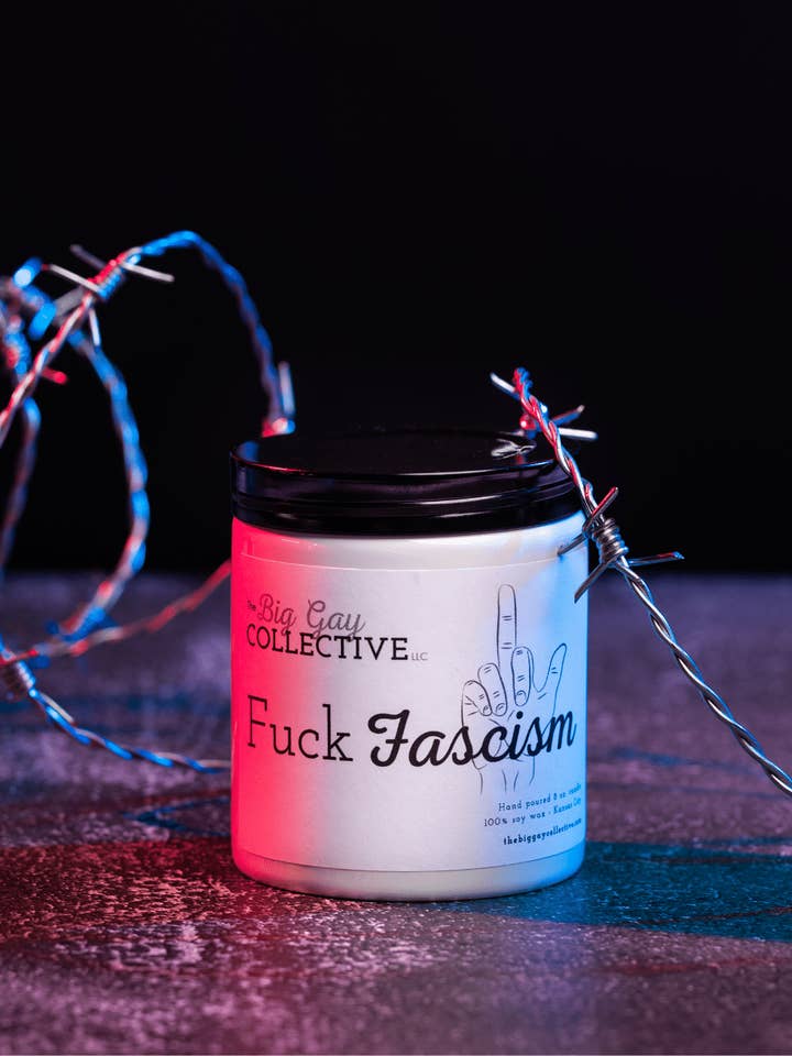 Fuck Fascism for wholesale by The Big Gay Collective LLC