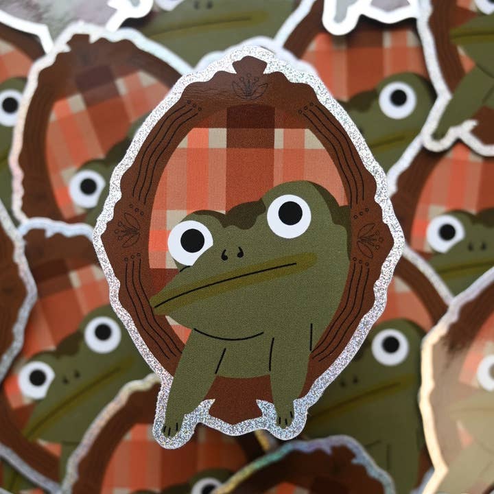 Jason (The Frog) *Sticker* for wholesale by Tiny Made