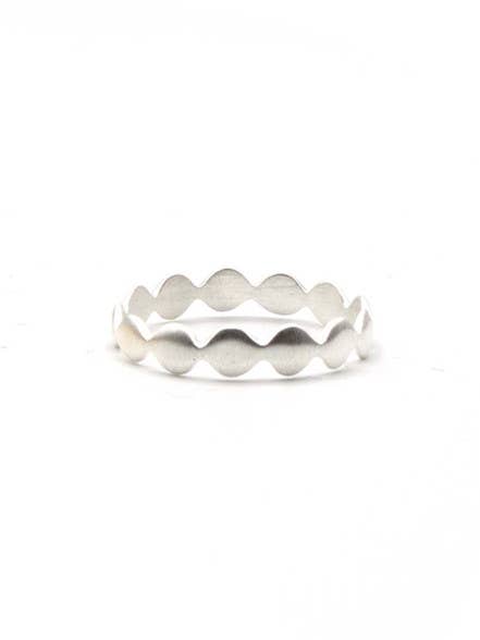 Bubble Ring - Silver for wholesale by Fair Anita