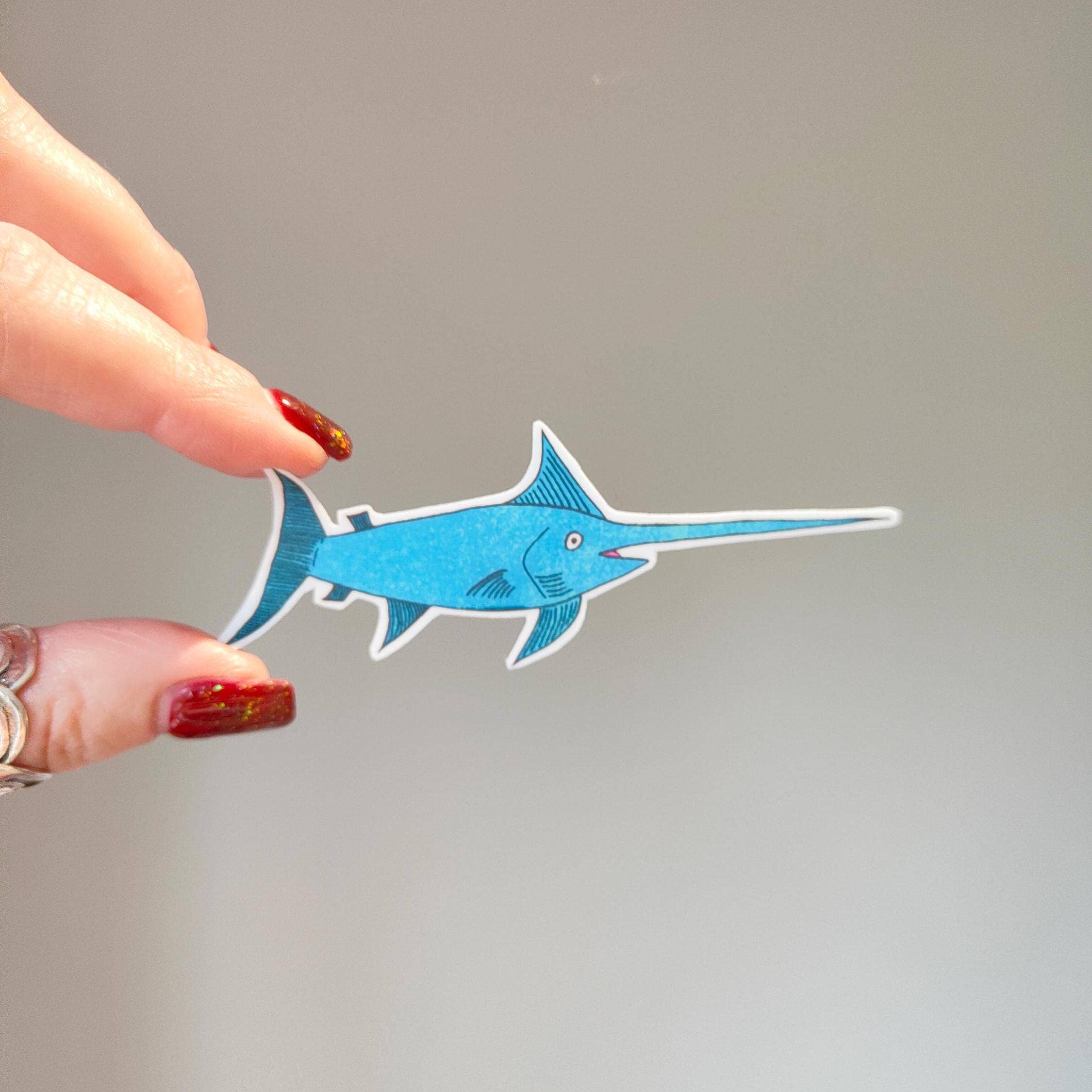 Lou Blakey – wholesale Sticker – Vinyl Fish Sticker Set2