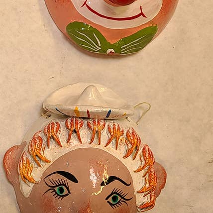 Arara Enterprises - Wholesale Ornament Set - Coconut Mask, Assorted