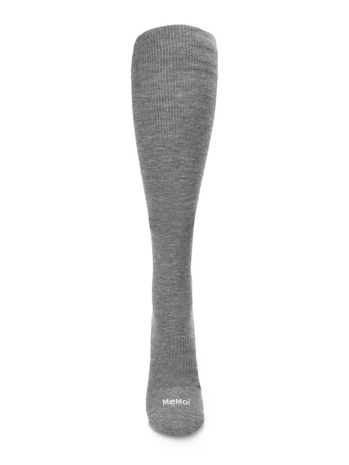 Infinity Classics International Inc. - Wholesale Socks – Women's - MeMoi Solid Merino Wool Cushion Sole Compression Knee Sock7