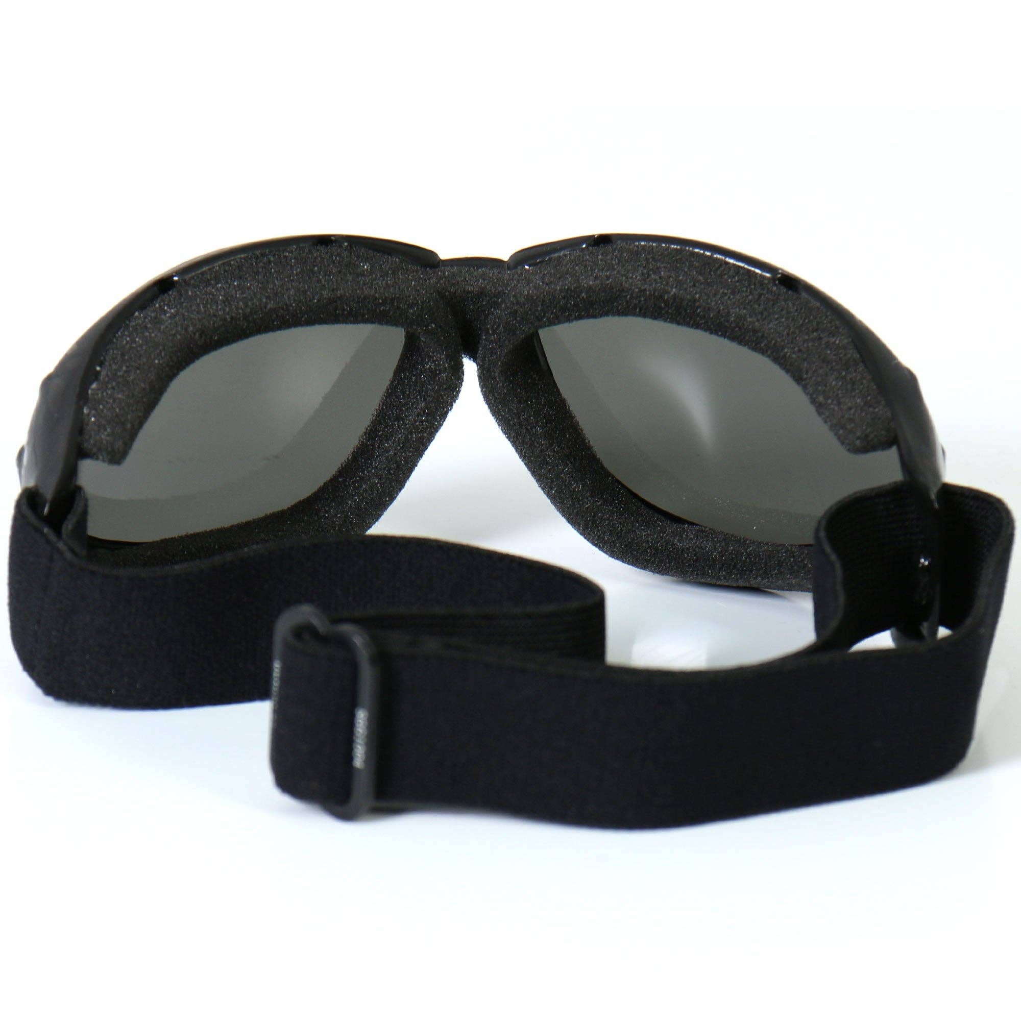 SMK Hot Leathers SGG1004 - Occhiali da moto con lenti fumé, stile Eliminator in vendita all'ingrosso su Faire3