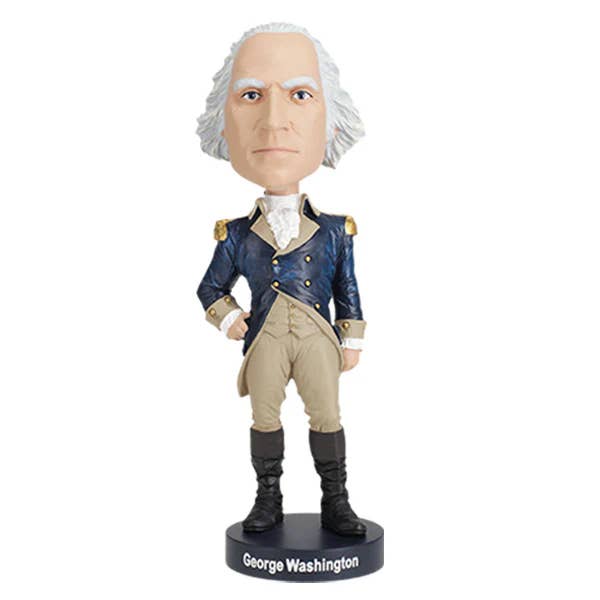 Royal Bobbles - Wholesale Decorative Figurine - Royal Bobbles George Washington Collectible Bobblehead