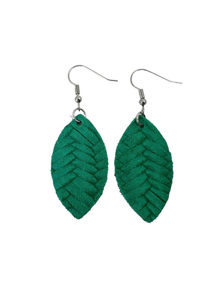Fishtail Leaf Earrings for wholesale by Comer Teng Studio