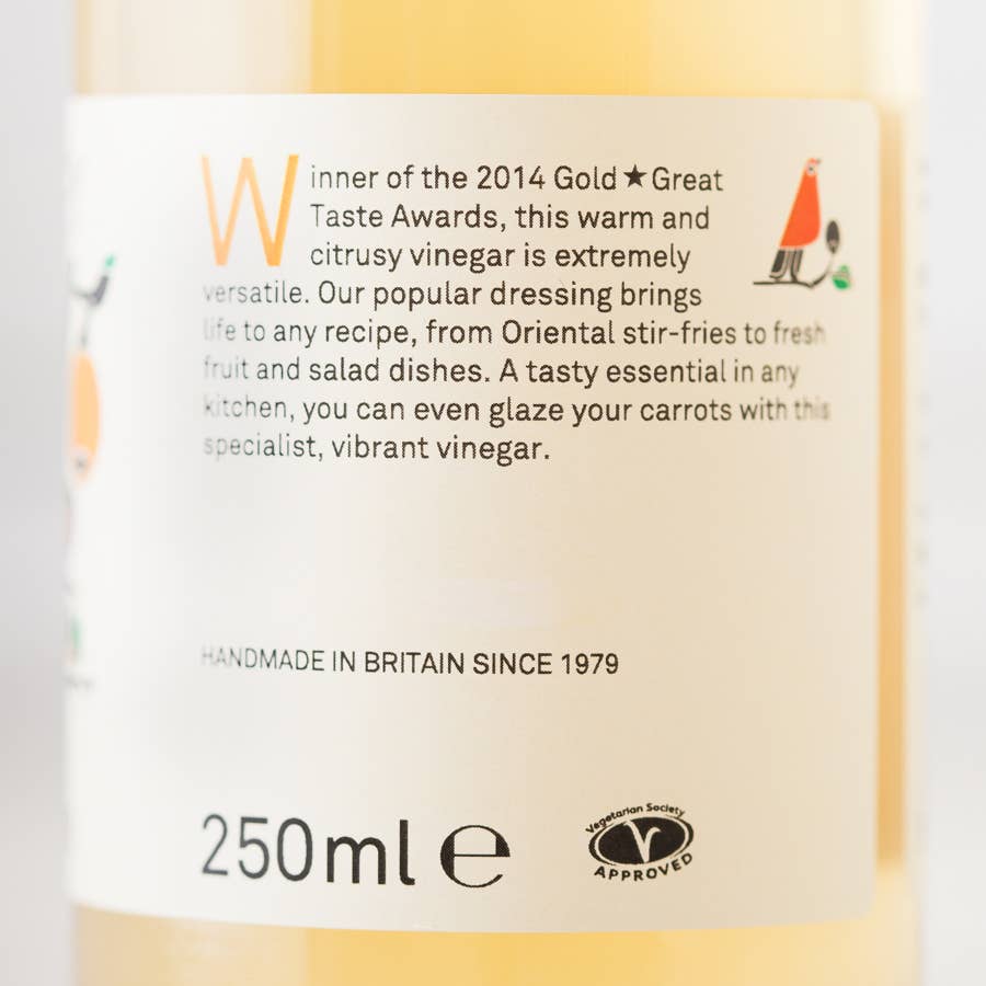 Womersley Foods - Wholesale Vinegar - Orange & Mace Vinegar / Orange & Mace Vinegar Salad Dressing5