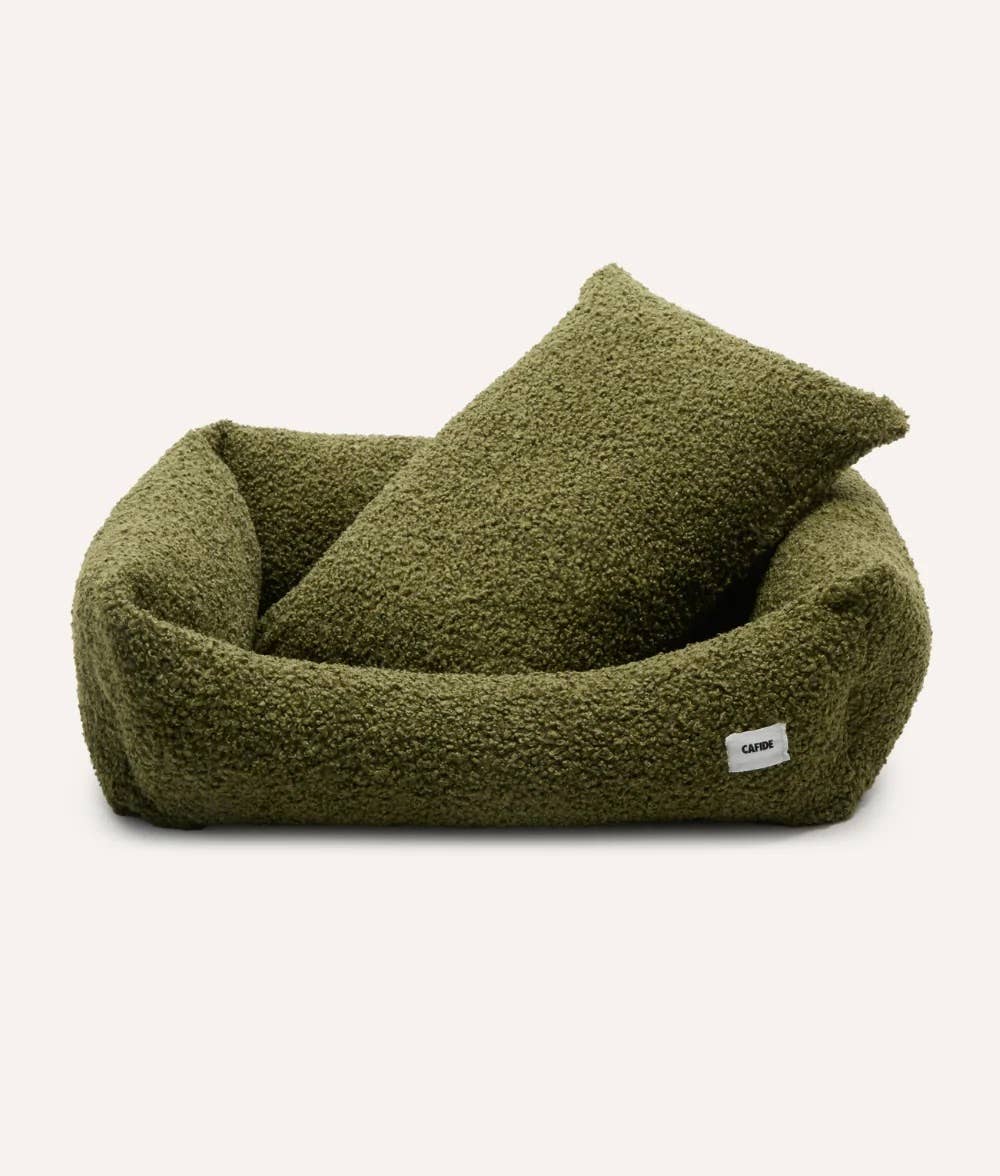 CAFIDE - Vente Panier – chien - Lit pour chien Green Sheep, Snozy