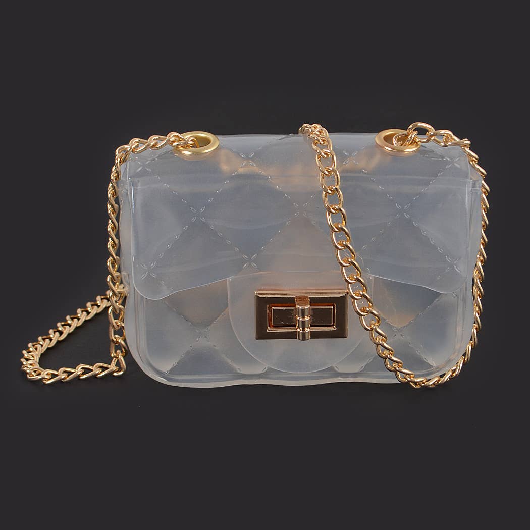 3AM BY H&D ACCESSORIES - Wholesale Clutch - Dames - Shine Jelly mini clutch met schouderketting5